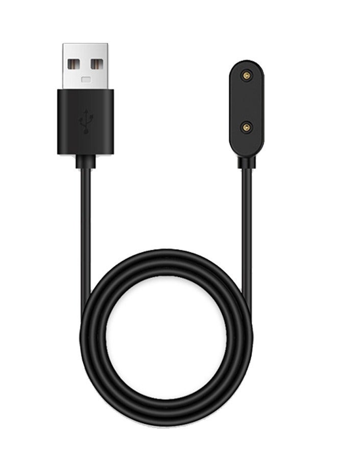 NeoFit Magnetic USB Charging Cable for Huawei Band 11 Pro/11/10/9/8/7/6 & Honor Band 10/9/8/7/6, Watch Fit 3/2, 4X/5X Smartwatch Replacement Charger Cord (1M, Black) - Image 1